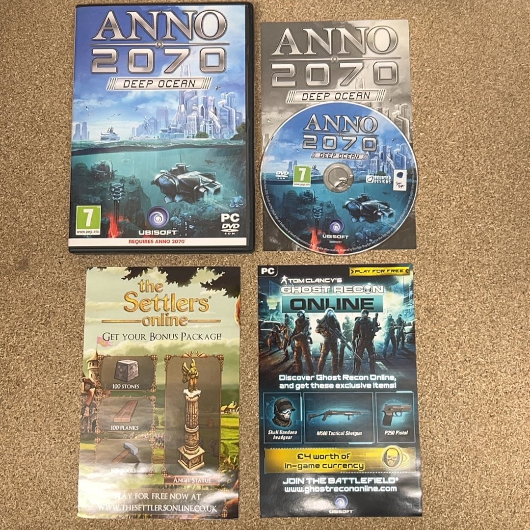 Anno 2070™ Deep Ocean (Physical Ubisoft Connect Game) [Complete]