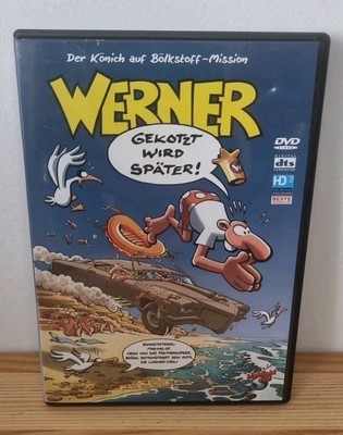 Werner Gekotzt wird später! auf DVD Comicfilm Werner Beinhart Brösel Comic