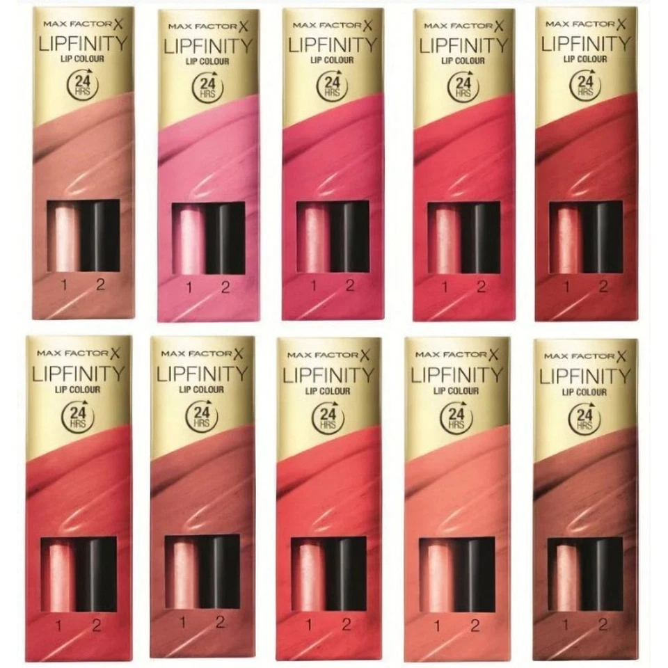 Max Factor Lipfinity Liquid Two Step Lipstick - Choisissez votre nuance - Photo 1/1