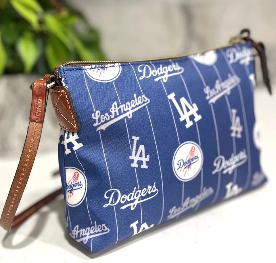 Bolso Bandolera Dooney & Bourke L.A. Dodgers MLB Logotipo del Equipo Bolso de Mano Foto 2 de 4