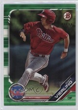 2019 Bowman Draft Green 1/99 Matt Vierling #BD-181 7eo
