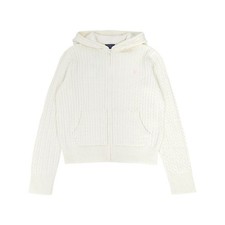 Polo Ralph Lauren Kids' Hooded Zip Cardigan 313916533004 WHITE 120081897