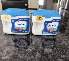 2 Similac Advance Infant Baby Formula 0-12 Months OptiGRO Exp 04/01/2028 20.6Oz