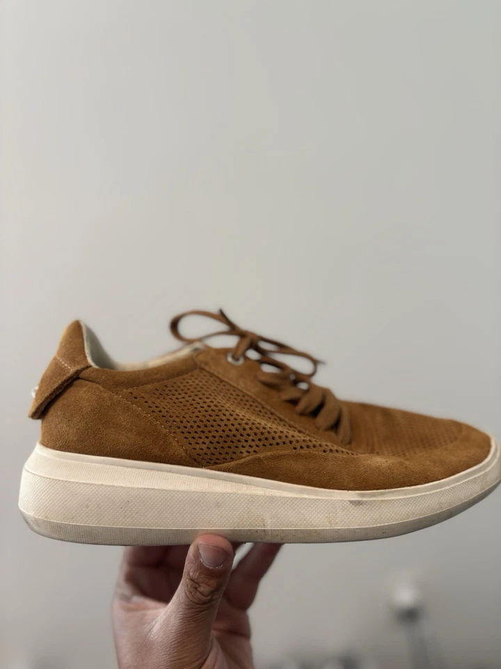 Womens GEOX D Rubidia C Lace Up Smart Casual Trainers Shoes Size 39 - Image 4 of 4