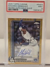 Topps 2025 Chrome Update Christian Koss Autographs AC-CK RC Auto Gold Wave /50
