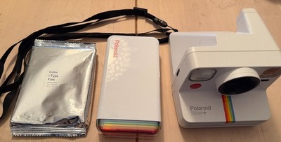 Polaroid Now Plus Camera, Hi-Print 2x3 Printer, Lenses, and Camera Film Bundle!