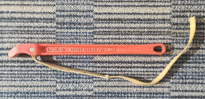 RIDGID Model No. 1 Strap Wrench 3.5 , Previously Owned, Used with Wear