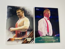 WWE Bob Backlund Topps Trading Card Bundle Lot of 2 FREE SHIPPING