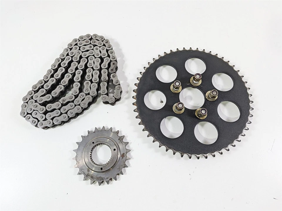 Harley Touring Electra Glide 1993 kit de conversión cadena 22T a 51T 530 FLHTCU Foto 3 de 4