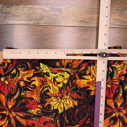Nike Swim Shorts Youth Medium Lined Flat Front Floral Trunks Pockets - Picture 11 of 11