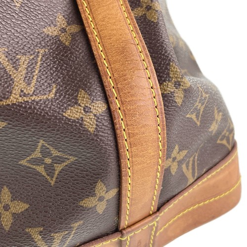Louis Vuitton Monograma Noe Cuero Tela Marrón Bolso de Hombro 3002 - Imagen 17 de 24