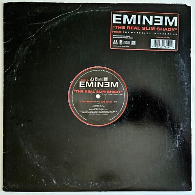 2000 - EMINEM - THE REAL SLIM SHADY - DR. DRE - INTERSCOPE RECORDS ORIGINAL