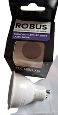 Robus Diamond 4.5w Led Cool White, Gu10, lamp, ip20,3000k, non Dimmable
