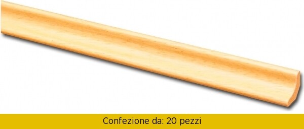 Sguscio Liscio Magica Frassino Naturale 10x22 - Stile e Calore