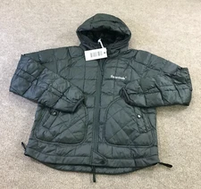 The Arrivals Jacket Womens Small Space Pack Hoodie Full Zip Quilted Coat Casual