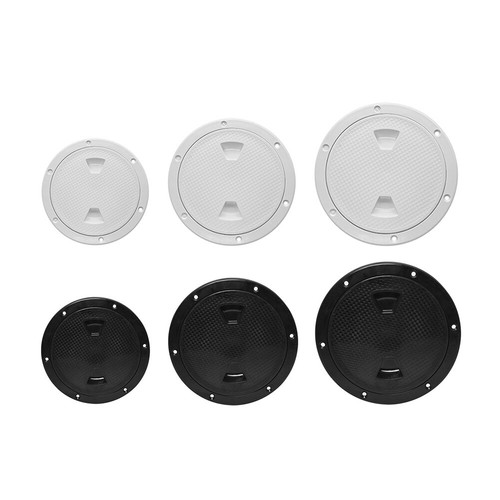 4/6/8 Inch Boat Hatches Deck Plate Round Plastic Circular for Marine Boat Yacht