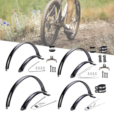 Parafanghi per mountain bike Set parafango anteriore e posteriore da 24 |  eBay