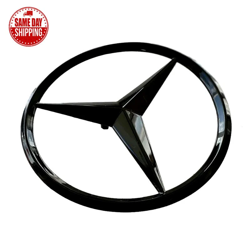 PARA MERCEDES-BENZ CLS63 CLS550 CLS400 W218 Insignia Estrella Trasera Mercedes Negro Brillante Foto 3 de 4
