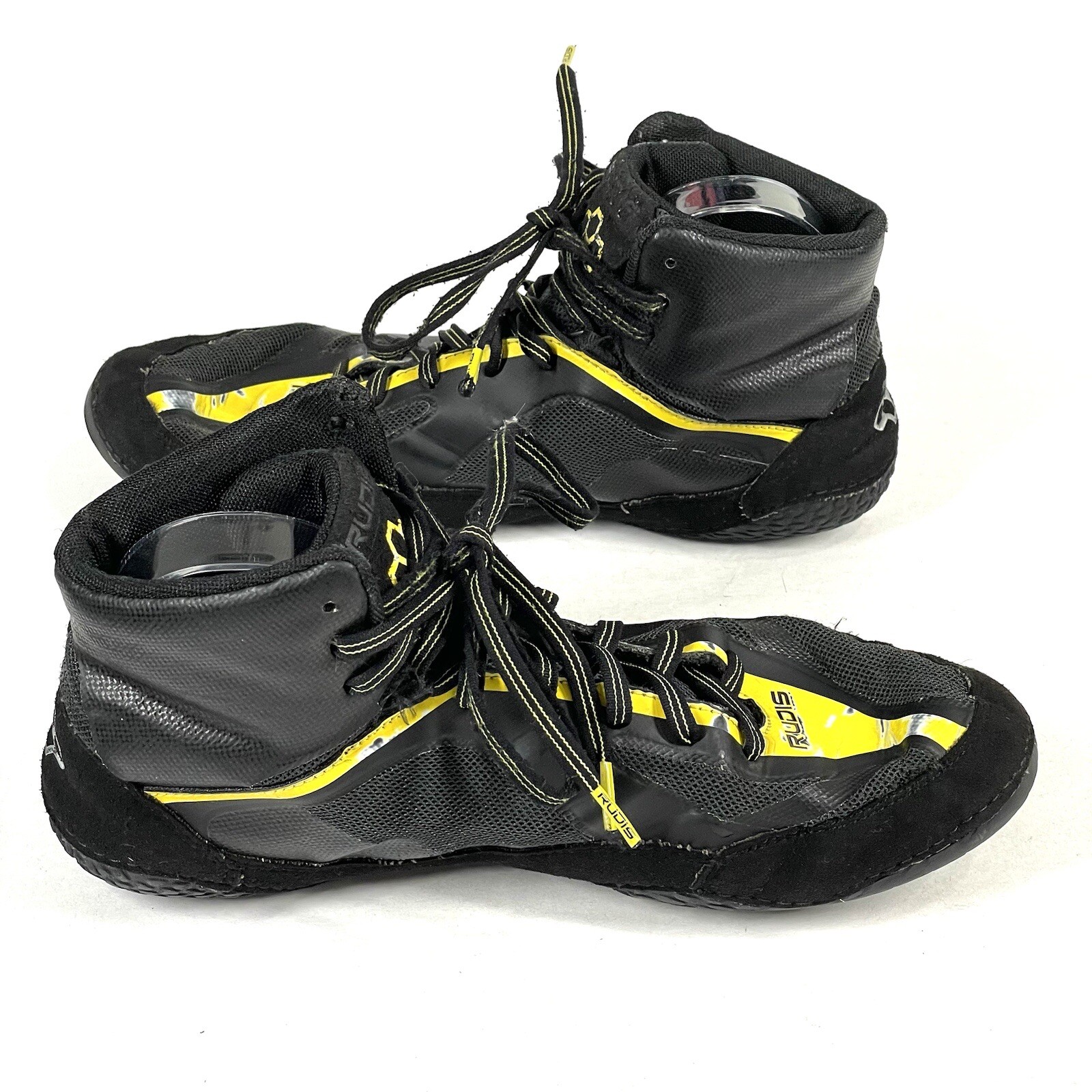 Rudis Wrestling Shoes Mens Size 11 Alpha Black Yellow eBay