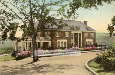 AK Bucknell University Postcard Phi Kappa Psi Fraternity
