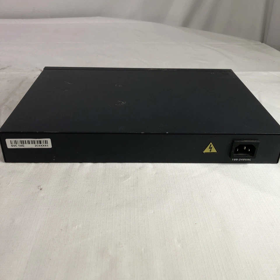 Dell PowerConnect 2324 24 Port Fast Ethernet Unmanaged Switch 2x Gigabit Ports - Image 4 of 4