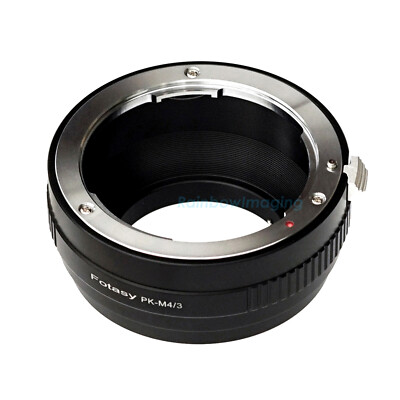 Pentax PK Lens Micro 4/3 m4/3 Adapter Olympus OM-D E-M1 E-M5 E-M10 Mark II  