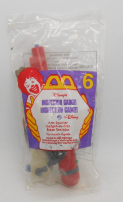 McDonald's Inspector Gadget Happy Meal Toy #6 Arm Squirter 1999 NEW