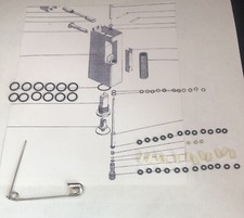 Service / Repair KIT For 12 Vintage Dunhill rollagas lighters (+3 #31 Springs)