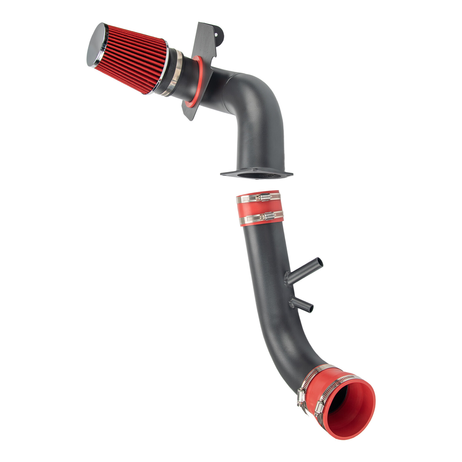 Cold Air Intake System + Red Filter For 1996-2004 Mustang GT 4.6L V8