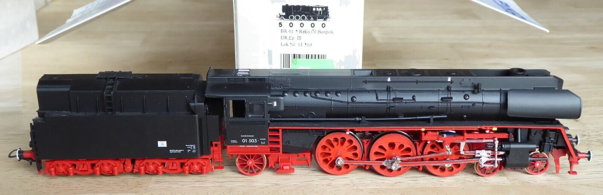 Piko 50000 H0 Steam Br 01 503 Oil Boxpokräder Dr Ep.3 Dss