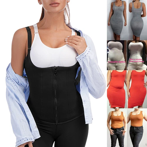 Fajas Reductoras Colombianas Modelador de Cuerpo Entrenador de Cintura Control de Abdomen Prendas para el torso Corsé - Imagen 15 de 28