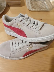 puma suede cream