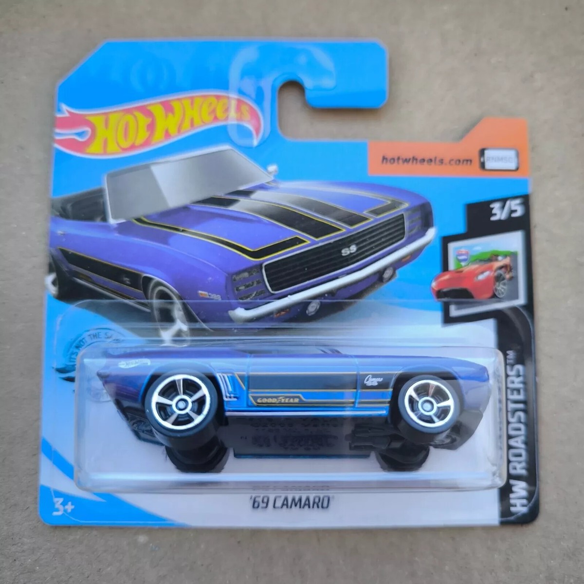 2020 Hot Wheels Hotwheels HW ROADSTERS 69 CAMARO BLUE 3/5 | eBay