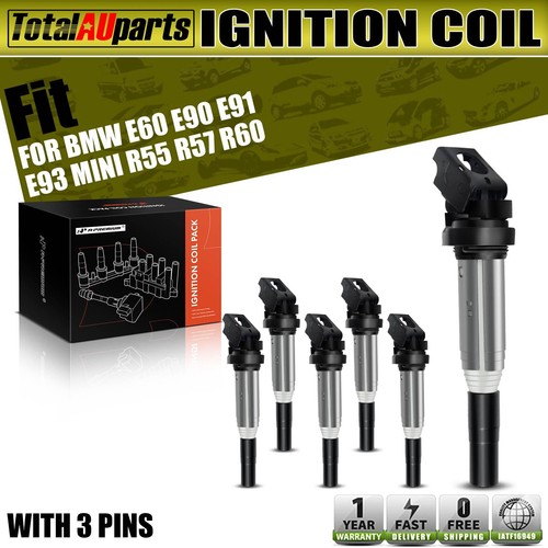 6x Ignition Coil for BMW E90 E93 E60 E84 E85 323i 330i 525i X1 X3 Z4 2