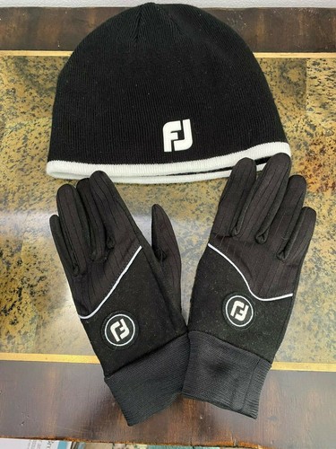 FootJoy Mens Black/White skull Cap One 