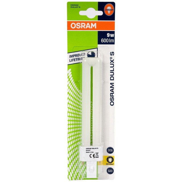 Dulux s 9w/11-860g 23 lumilux хол,бел,(лампа комп,люм) Osram (4050300355320)