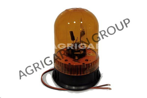 Lampeggiante Girofaro Arancio 12/24V per Trattore e Camion a Vite