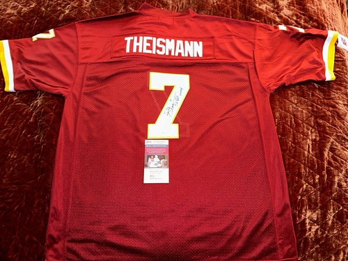 Autographed Signed JOE THEISMANN Washington Jersey w/ SB XVII Champ Inscrip JSA - 第 1/5 張圖片