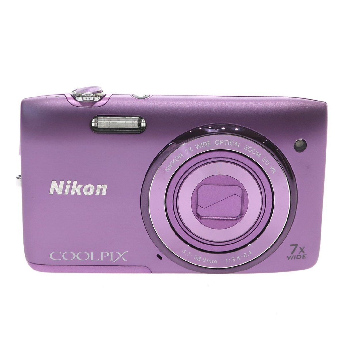 Nikon COOLPIX S3500 Purple 20.05 MP Digital Camera English Nikon COOLPIX S3500 Purple 20.05 MP Digital Camera English