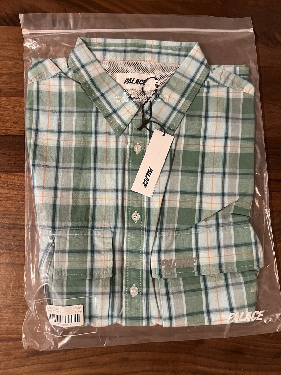Palace Skateboards Cargo Pocket Shirt in Mojito SS23 Men