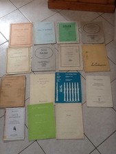 rare Lot 15 lecons,partitions,initiations,méthodes,sonates.. Musique PORT OFFERT