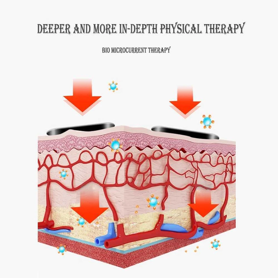 Microcorriente BIO Slim Masaje Corporal Electrodo Estimulador Muscular Máquina de Belleza Foto 4 de 4