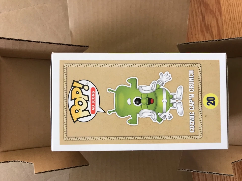 POP! AD ICONOS - Cozmic Cap’n Crunch Brilla en la Oscuridad Funko Pop #20 Foto 4 de 4