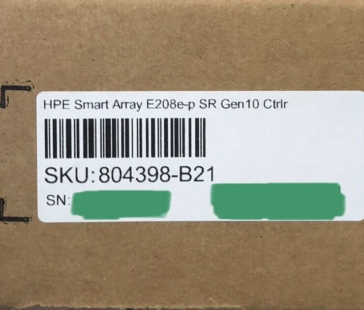 HPE E208e-p Smart Array SR Gen10/Plus/V2 RAID/HBA External Adapter PCIe New Pull - Image 3 of 3