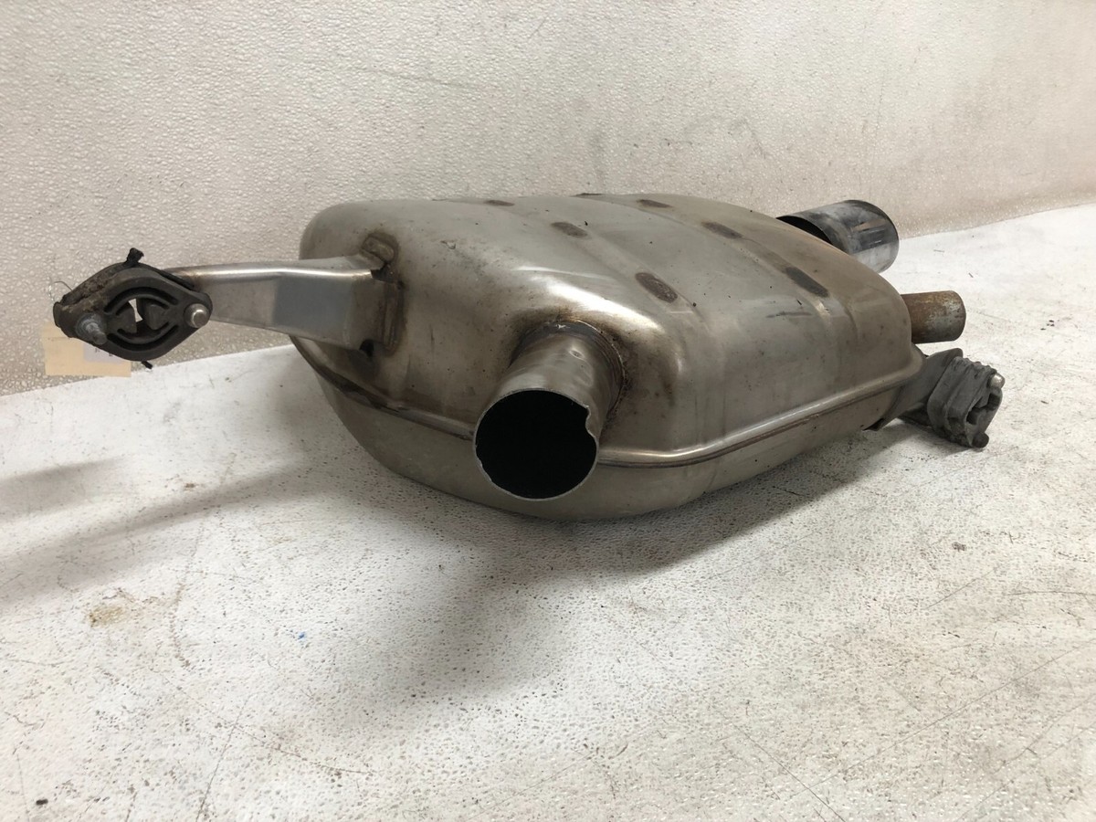 11-16 BMW 535I XDRIVE REAR LEFT EXHAUST SYSTEM SIDE MUFFLER