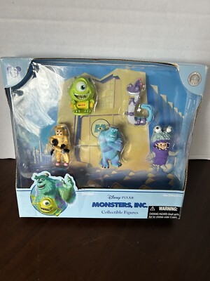 NEW Disney Pixar MONSTERS, INC. 6 Figure Gift Pack Hasbro Vintage