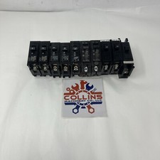 Lot of 10 Siemens, GE, Cutler-Hammer,  Westinghouse 20 AMP Single Pole Breakers