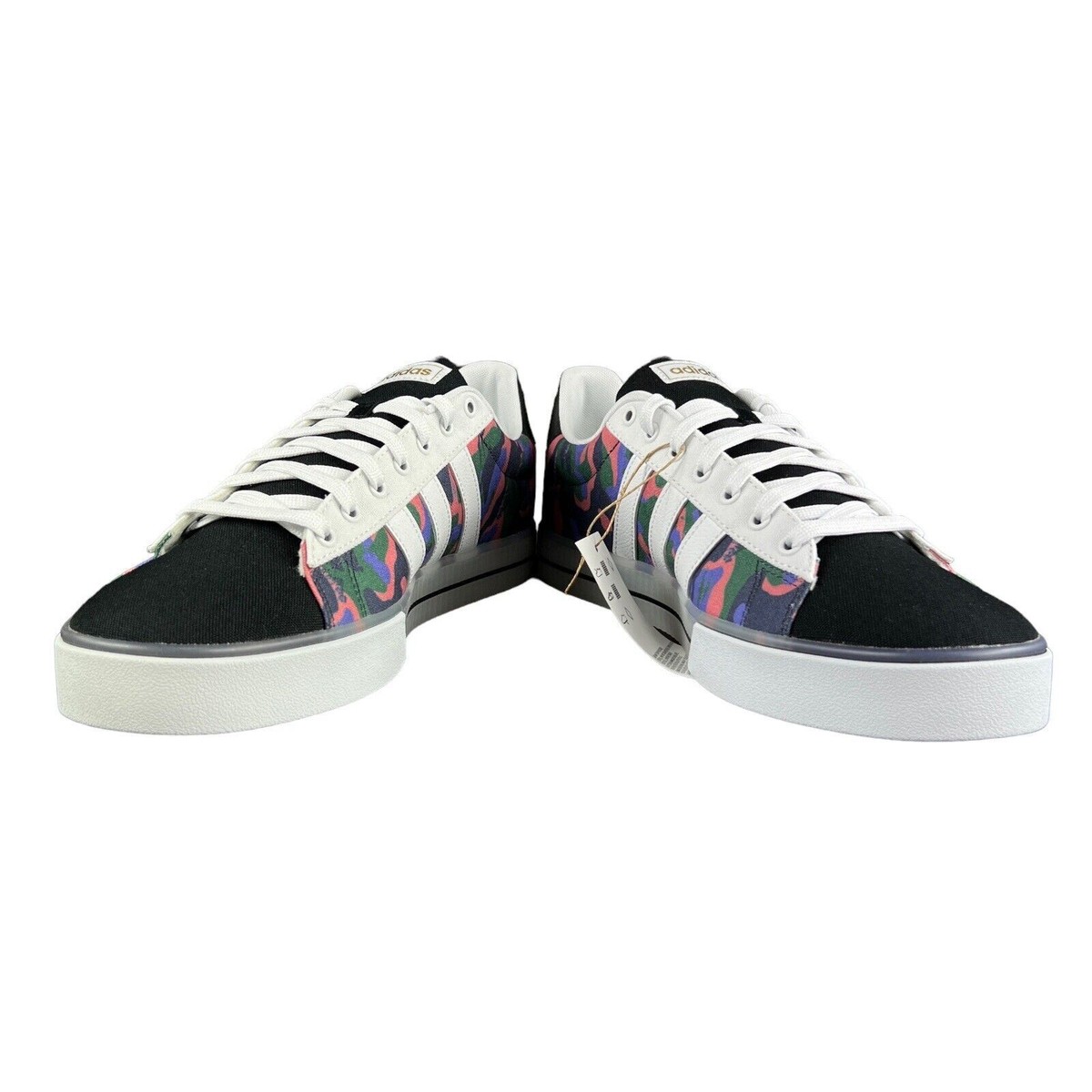 Adidas Originals Mens Daily 3.0 Camo Cloud White Core Black 