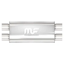 MagnaFlow 12469 3" Dual Inlet/3" Dual Outlet Stainless Steel Muffler 5"x8" Oval