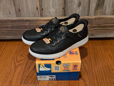 Skechers Bobs 114812 Black Slip-Ins Memory Foam Casual Slip On Sneaker Sz 11 